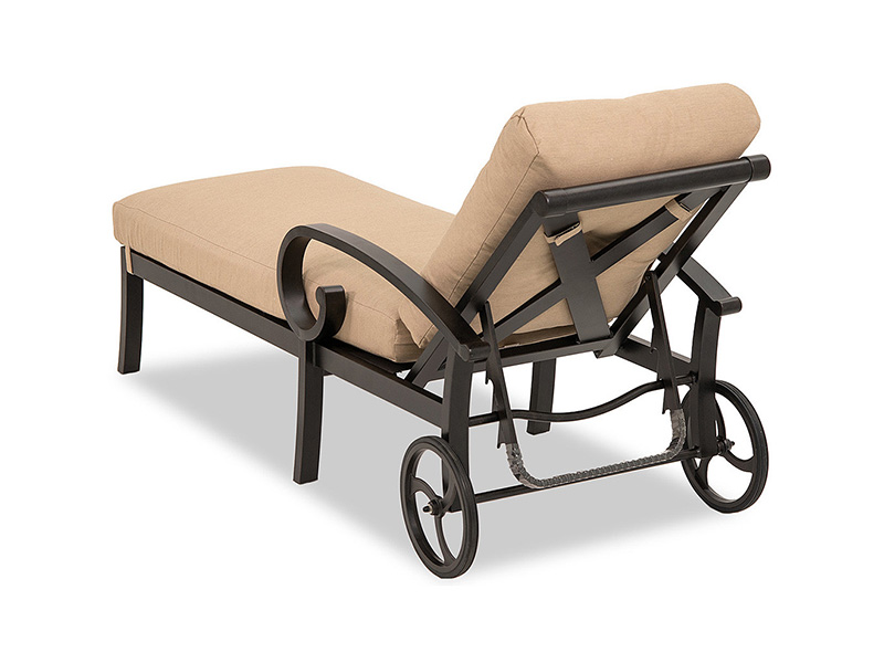 Aluminium Solstice dengan Cushion Chaise Lounge